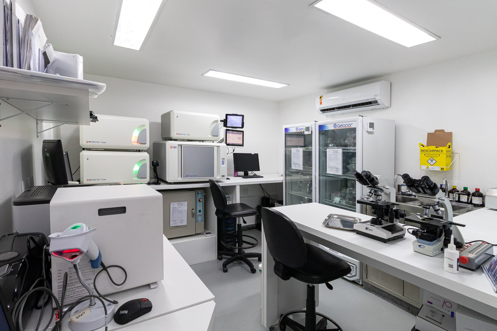 Sistema de ultrassom AFFINITI 50 utilizado na CSPM